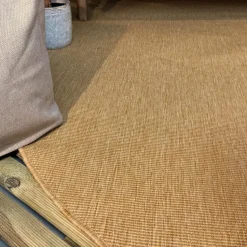 Interieur05 rond buitenkleed geel/okergeel Tone - 240 x 240 cm