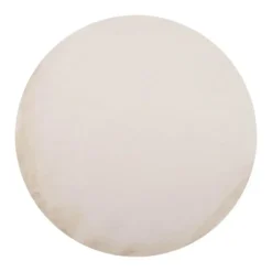 Interieur05 Rond Hoogpolig Vloerkleed Lux Creme - 200 x 200 cm