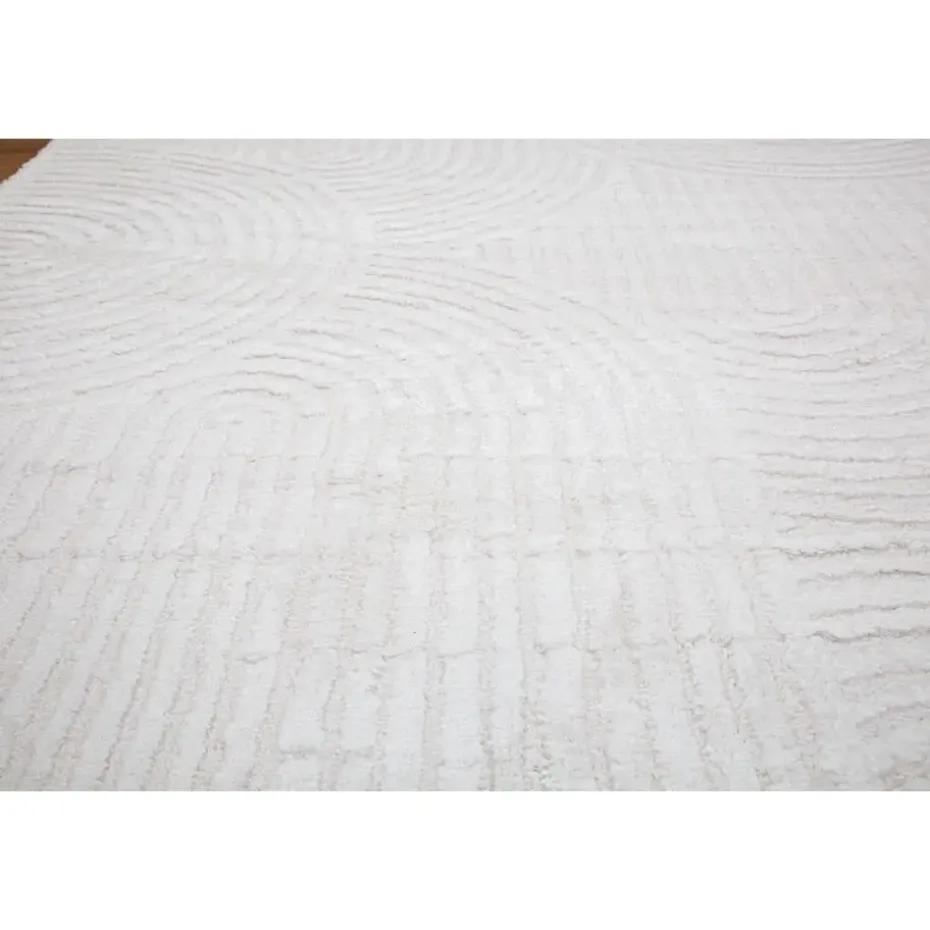 Interieur05 Scandinavisch Vloerkleed Oskar Creme/Wit - 330 x 240 cm