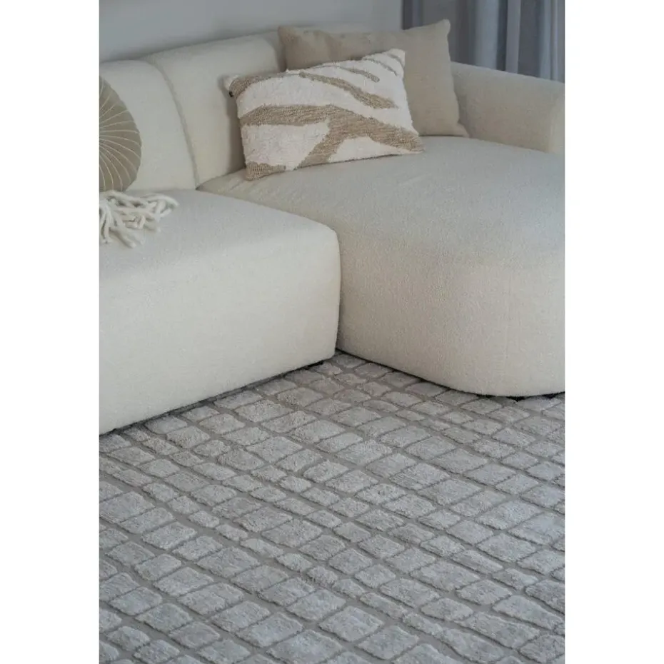 Interieur05 Scandinavisch Vloerkleed Malin Zand - 235 x 160 cm