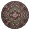 Interieur05 Vloerkleed Nain - Groen - 200 Ø - (L)