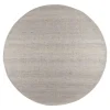 Interieur05 Wollen Vloerkleed Rond Lichtgrijs Vik - 160 x 160 cm