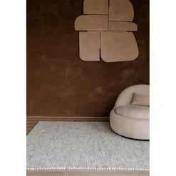 Interieur05 Wollen Vloerkleed beige/wit gemeleerd Vik - 230 x 160 cm