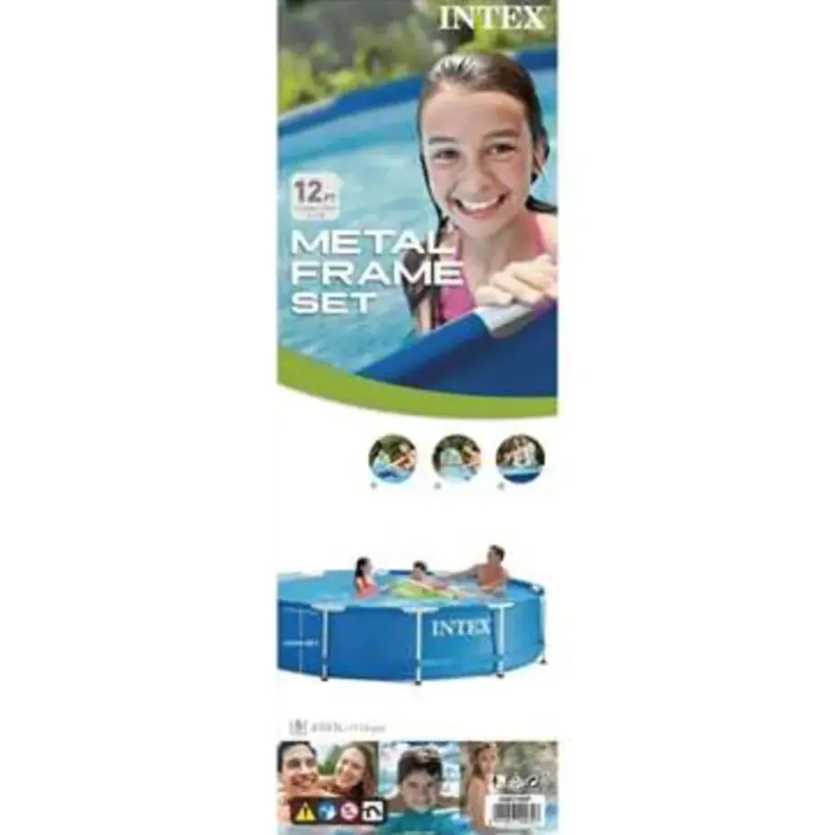 INTEX - Zwembad - PVC - 366 x 76 cm