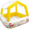 INTEX - Zwembad Met Overkapping - Vinyl