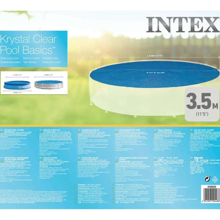 INTEX - Zwembadhoes - Blauw - Polyetheen - 366 cm
