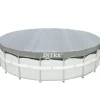 INTEX - Zwembadhoes - Grijs - Polyetheen - 488 cm