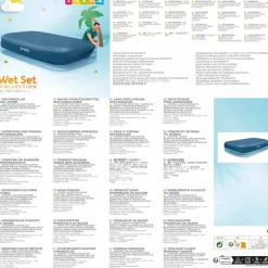 INTEX - Zwembadhoes - Grijs - Polyetheen