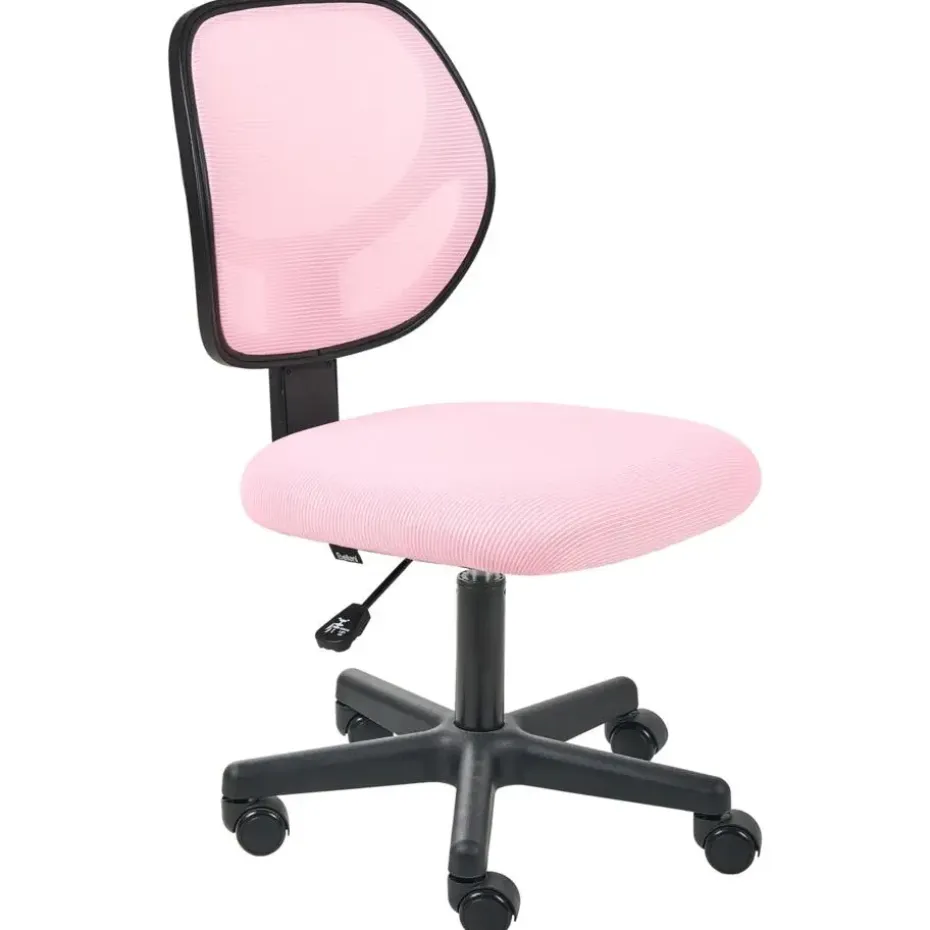 JOYFUL - Bureaustoel - Pastelroze - Mesh