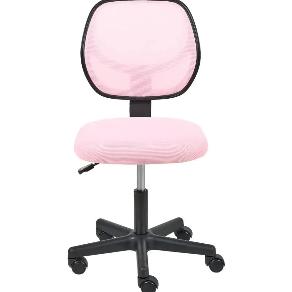 JOYFUL - Bureaustoel - Pastelroze - Mesh