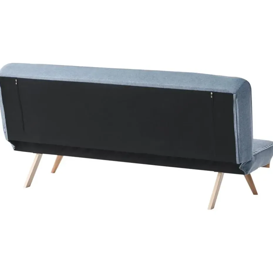 KALFAFELL - Slaapbank - Blauw - Polyester