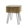 Kalfort Belisa Nachtkastje staand 1 lade mangohout 45x40x60