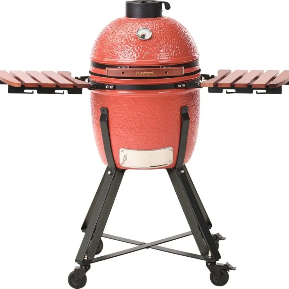 KAMADO - Houtskoolgrill - Rood - Keramiek