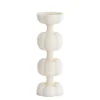 Kandelaar Astoria - Wit - Ø13x36,5cm