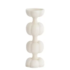 Kandelaar Astoria - Wit - Ø13x36,5cm
