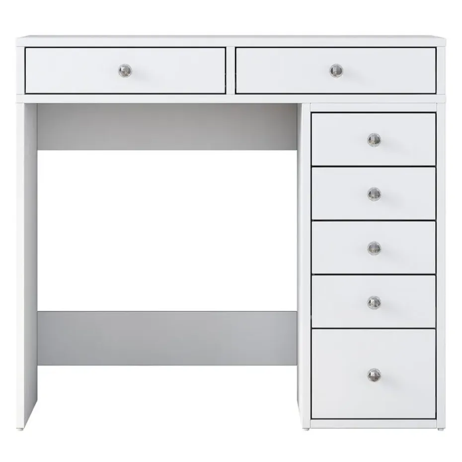 Kaptafel Wit Hout - 90x44,5x81,6cm - Beyas