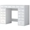 Kaptafel Wit Hout - 120x44,5x81,6cm - Beyas
