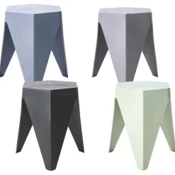 KARAVOS - Tuinkruk set van 4 - Meerkleurig - Synthetisch materiaal