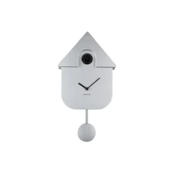 Karlsson - Wandklok Modern Cuckoo Metallic - Metallic silver