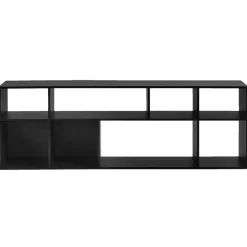 Kast Kenzi - zwart - 177x59x38 cm