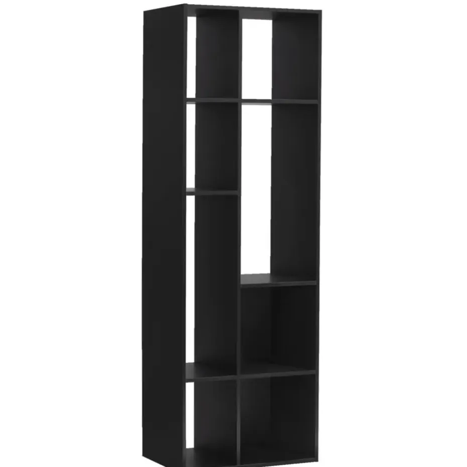 Kast Kenzi - zwart - 177x59x38 cm