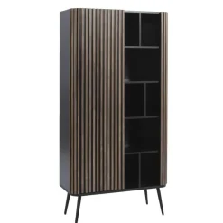 Kast Patrick - walnoot - 180x90x40 cm