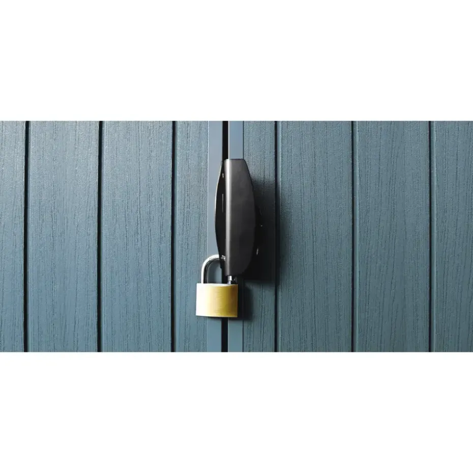 Keter Darwin 66 Tuinhuis - dubbele deuren + ramen - 190x183x221 cm - Grijs