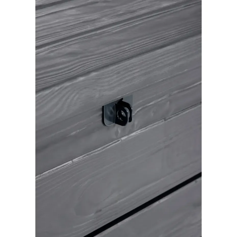 Keter Eastwood Opbergbox - 570L - 72,4x155x64,4cm - Antraciet