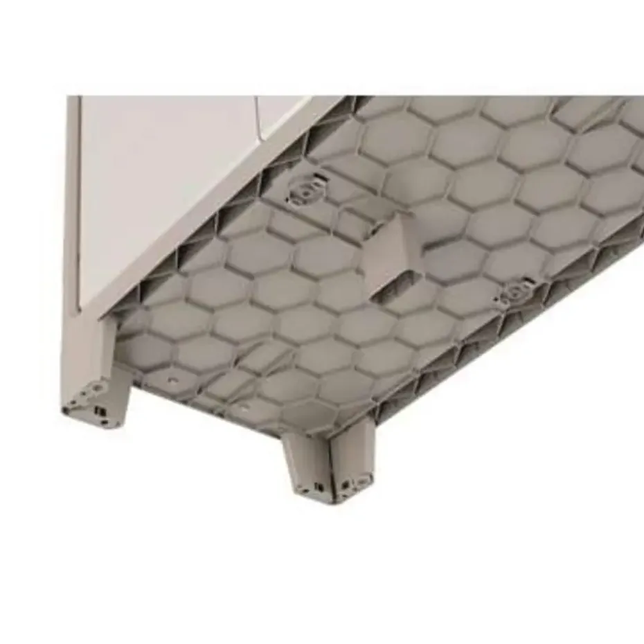 Keter Gulliver Lage Kast - 2 Planken - 80x44x100 cm - zand/beige