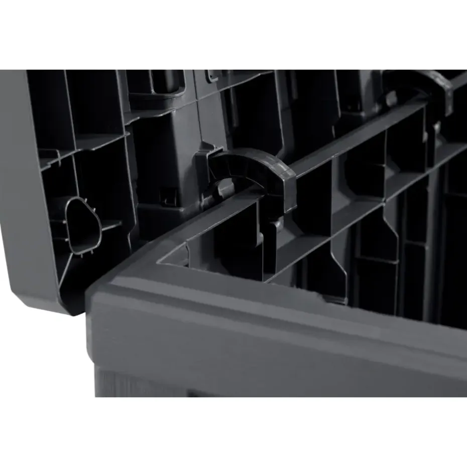Keter Kentwood Opbergbox - 128x53.6x59 cm - 350 L - Grafiet