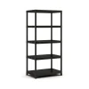 Keter Kunststof Stellingkast extra breed - 90x60x187cm - zwart