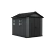 Keter Newton 759 Tuinhuis - 287x230x246cm - Grijs
