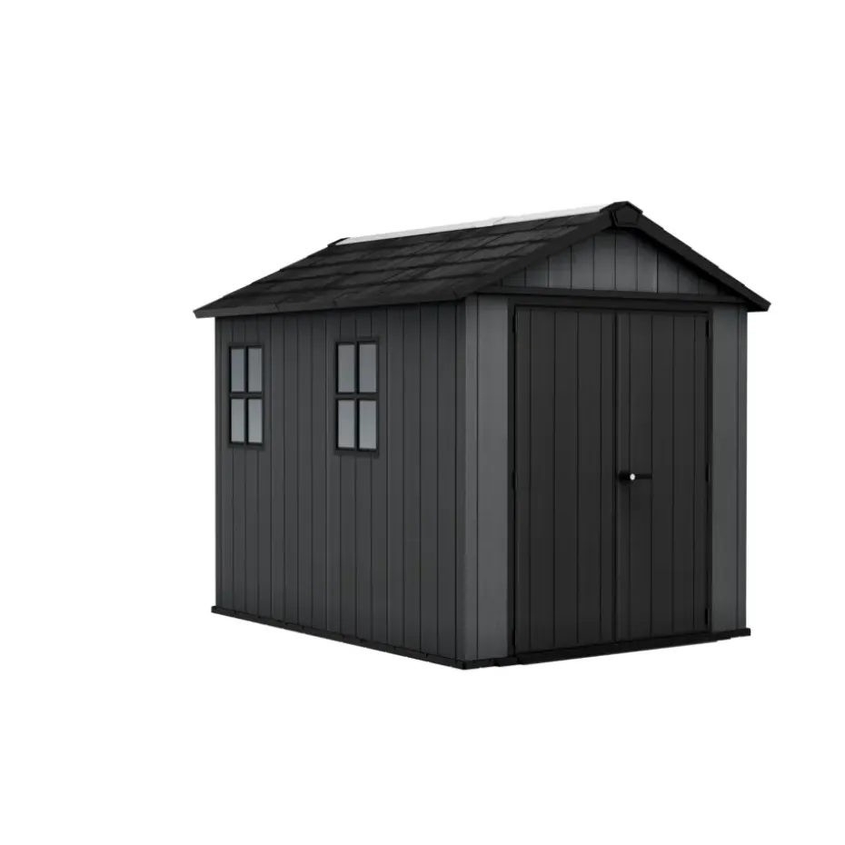 Keter Newton 759 Tuinhuis - 287x230x246cm - Grijs