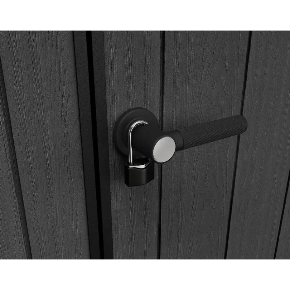 Keter Newton 759 Tuinhuis - 287x230x246cm - Grijs