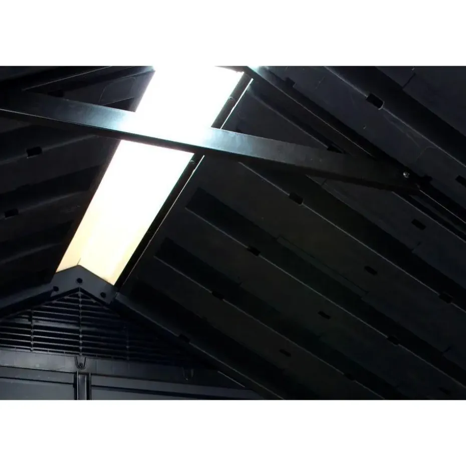 Keter Newton 759 Tuinhuis - 287x230x246cm - Grijs