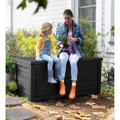 Keter Northwood Opbergbox - 630L - 155.1x72.4x69.4 cm - Grafiet