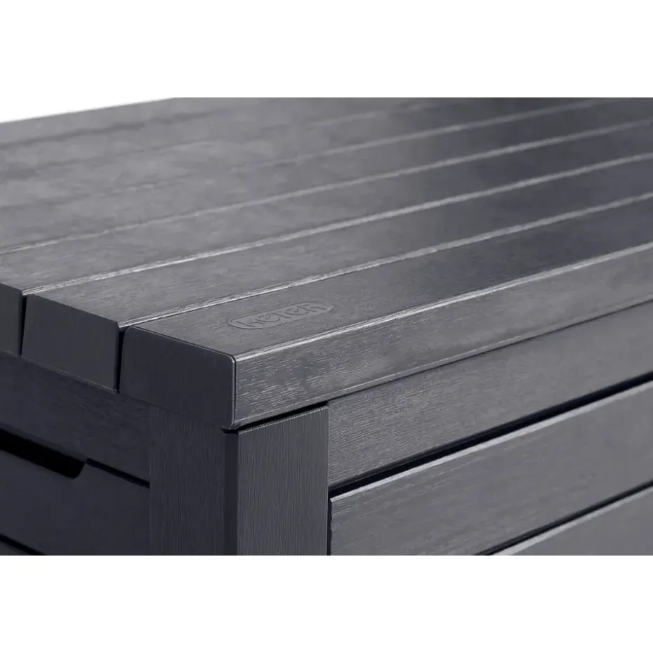 Keter Northwood Opbergbox - 630L - 155.1x72.4x69.4 cm - Grafiet