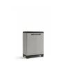 Keter Planet Lage Opbergkast - 68x39x90cm - Grijs/Zwart