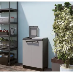 Keter Split Premium Recycling Kliko - Vuilbakken buiten - 2x110L
