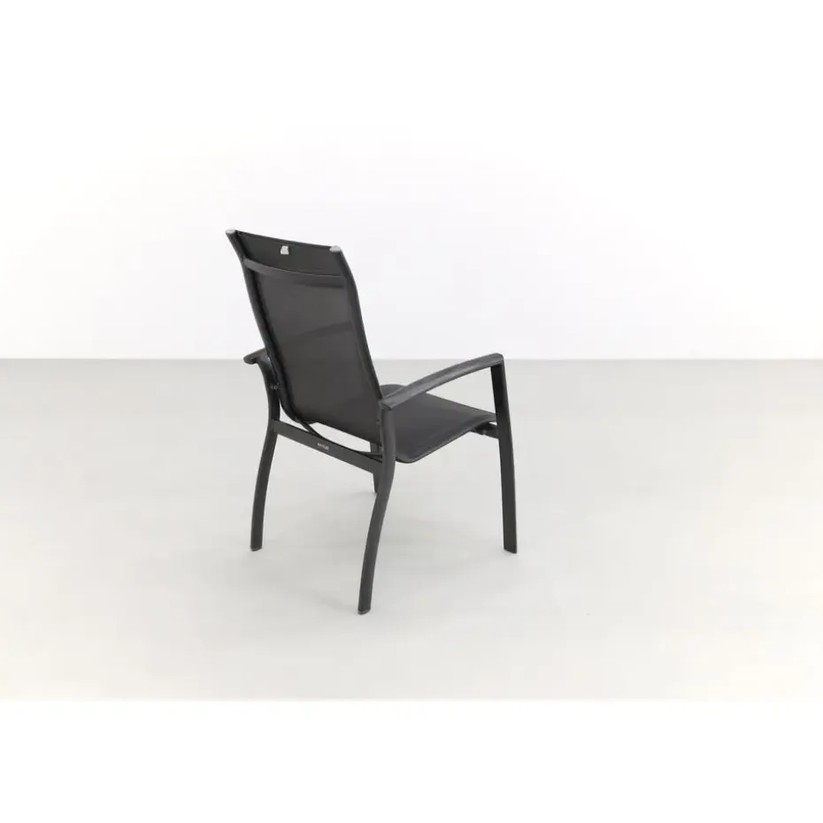 Kettler Legato Curve stapelstoel - Antraciet