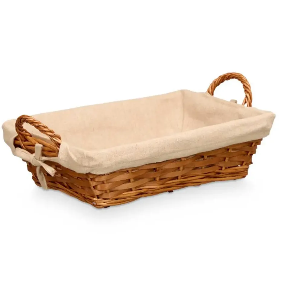 Kipit Storage Rieten mand - gevlochten riet - 39 x 24 x 13 cm