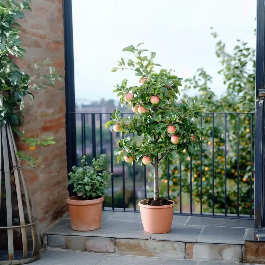 Klassieke Appelmix - Malus - Hoogte 60-70cm - ⌀17cm