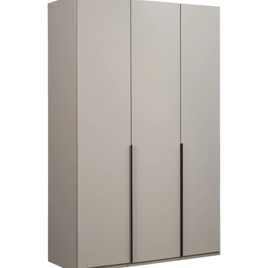 Kledingkast Milaan 3-deurs - greige - 236x135x58 cm