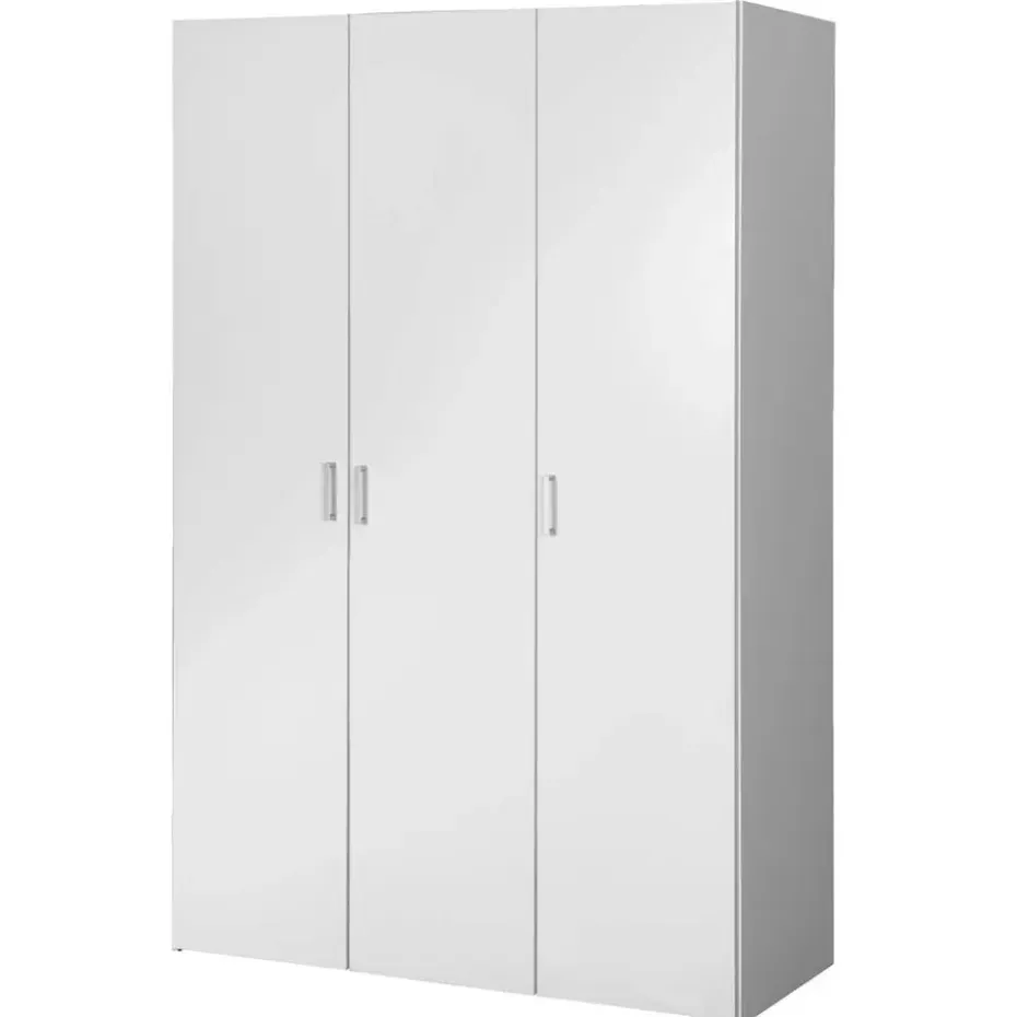 Kledingkast Space 3-deurs - wit - 175,4x115,8x49,5 cm