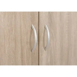 Kledingkast Varia 3-deurs - licht eiken - 175x146x50 cm