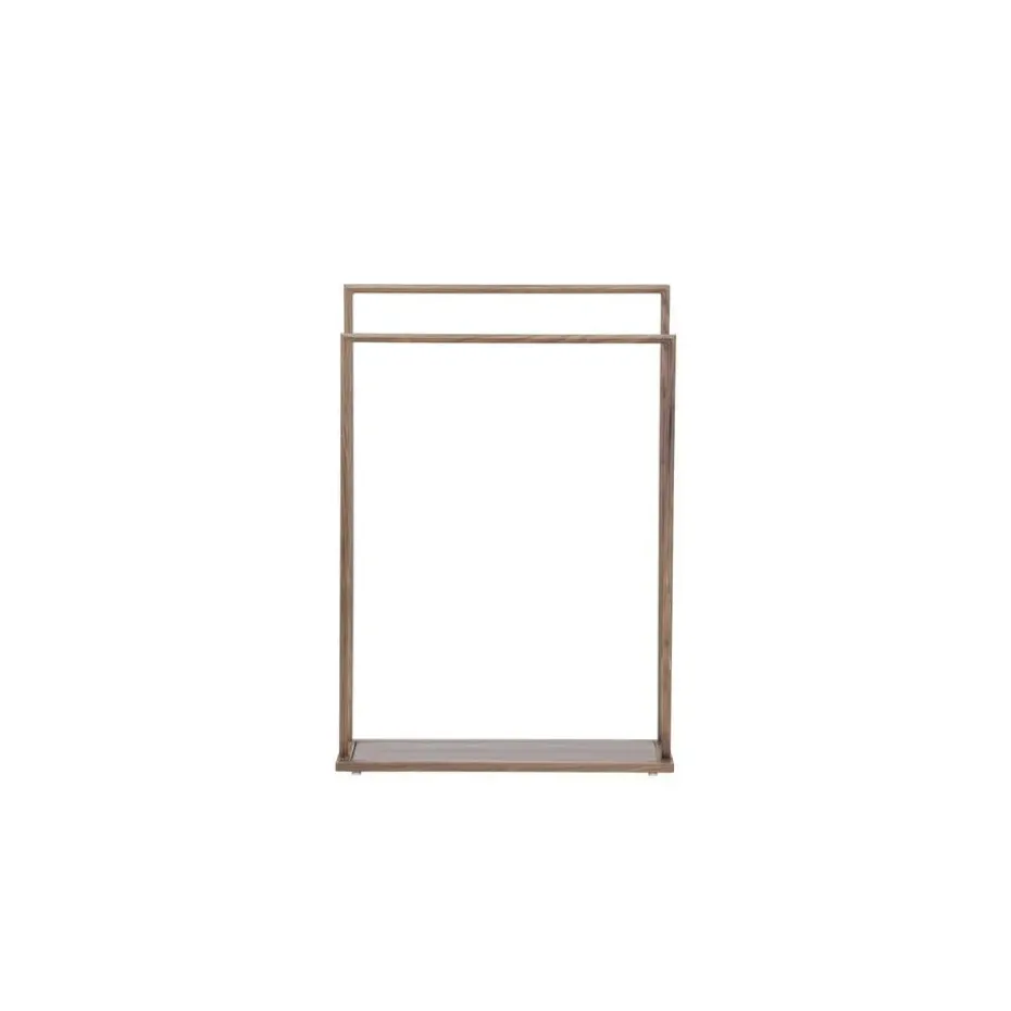 Kledingrek Bruin Metaal - 70x30x100cm - Alva
