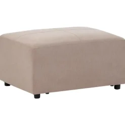 KOHLO - Ottomaan - Taupe - Polyester