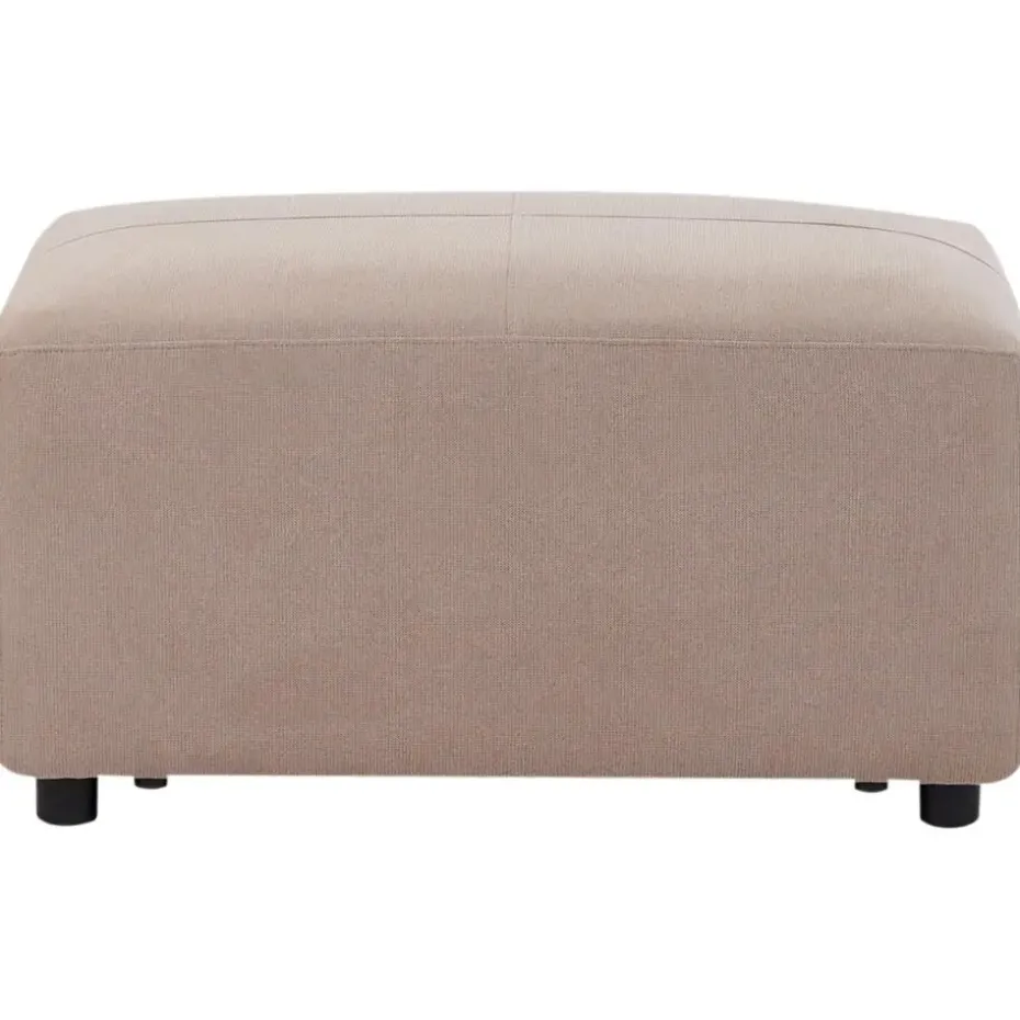 KOHLO - Ottomaan - Taupe - Polyester