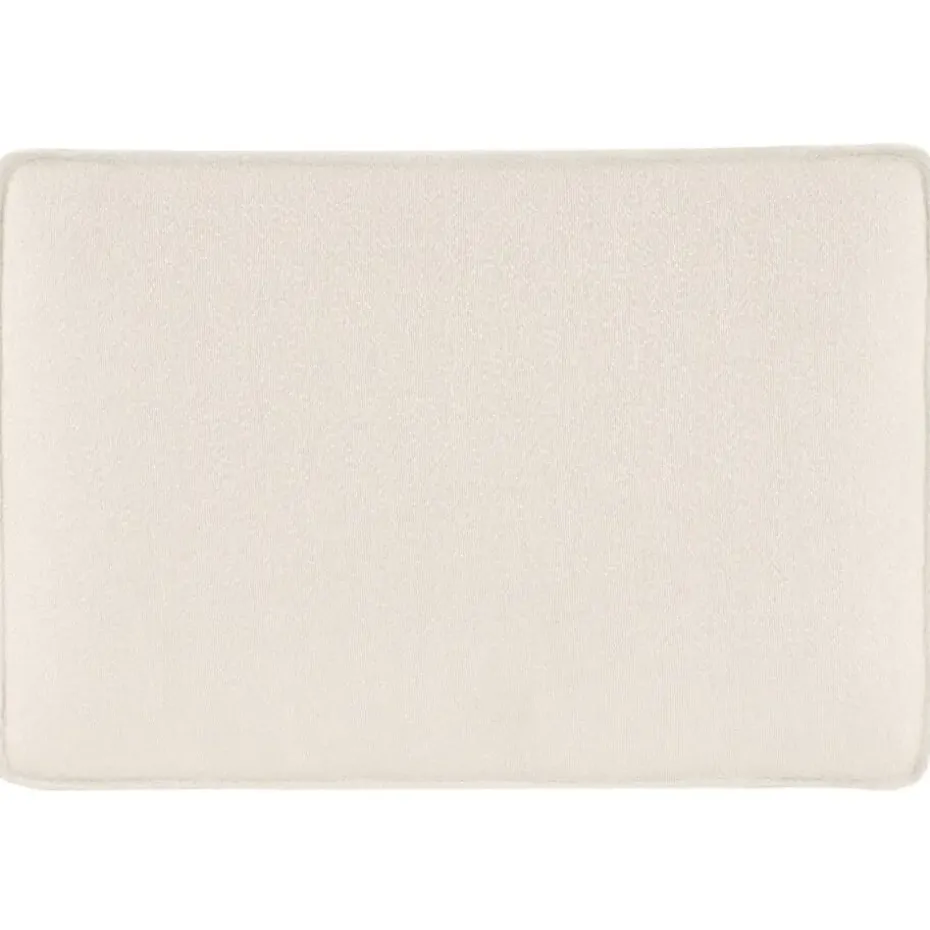 KOLDING - Ottomaan - Lichtbeige - Bouclé