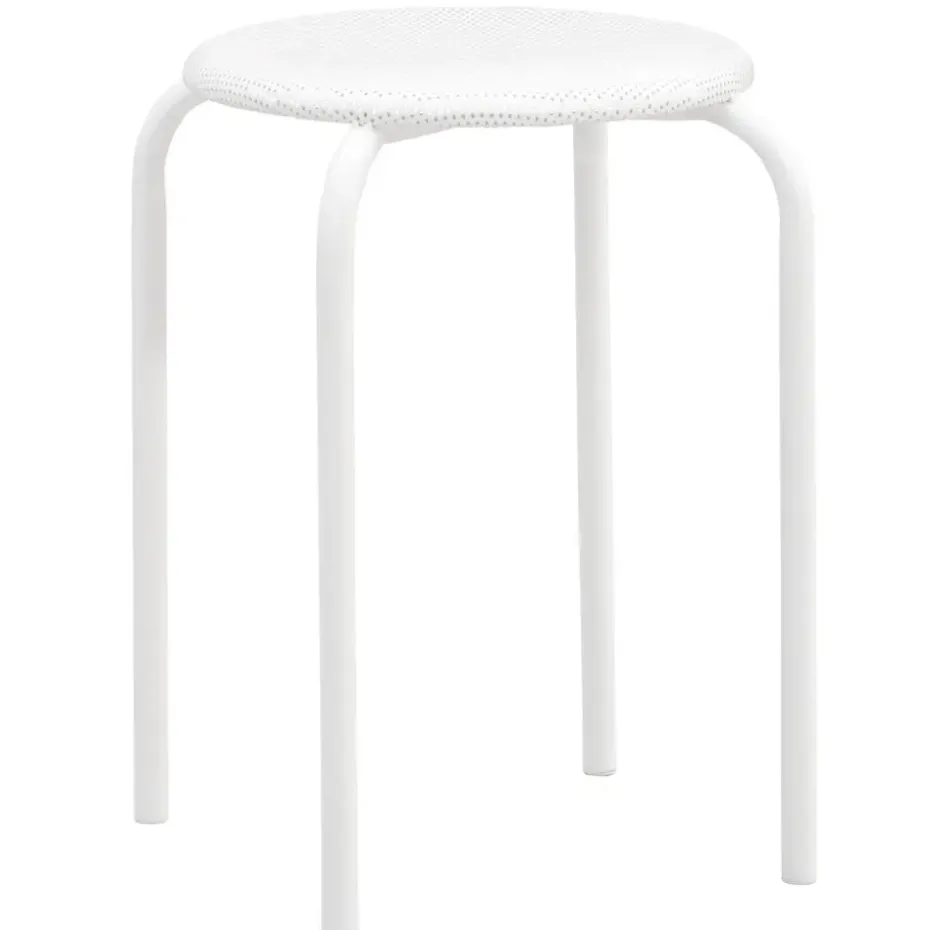 Kruk Lot - wit - 45xØ29,5 cm